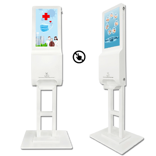 TOTEM 21,5” per Digital Signage - No touch - con Dispenser igienizzante